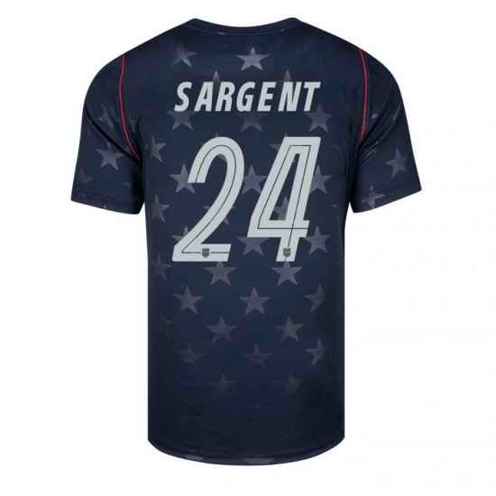 USA 2026 FIFA World Cup Soccer Star Stadium Jersey Set ( Have Shorts ) Josh Sargent #24